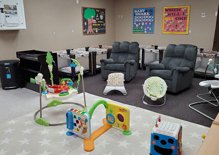 Gerber Child Development Center play room